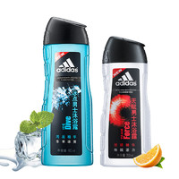 adidas ORIGINALS 男士沐浴露套装（冰点400ml+天赋250ml)