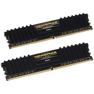 USCORSAIR 美商海盗船 复仇者LPX系列 DDR4 2400MHz 台式机内存 马甲条 黑色 8GB 4GBx2 ‎CMK8GX4M2A2400C14