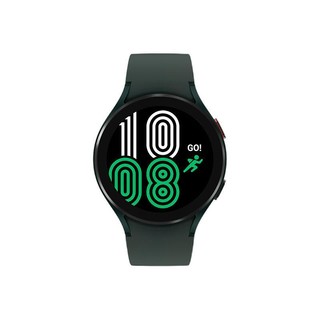 SAMSUNG 三星 Galaxy Watch4 智能手表 44mm 墨绿铝合金表盘 幽谷绿橡胶表带(北斗、GPS、血氧)