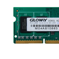 GLOWAY 光威 战将系列 DDR3L 1600MHz 笔记本内存 普条 绿色 4GB