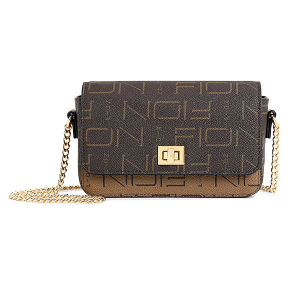 fion 菲安妮 女士斜挎包 faafitp001 驼/啡 小号