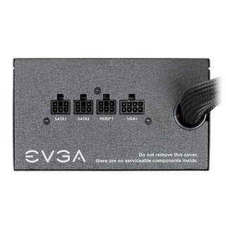 EVGA 600 BQ 铜牌（85%）半模组ATX电源 600W