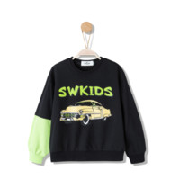 Swkids 七匹狼童装 儿童薄款卫衣