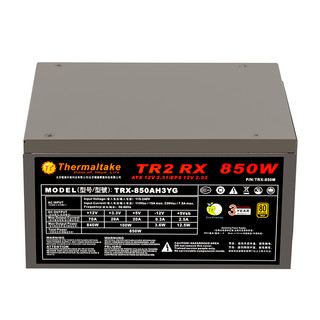 Thermaltake 曜越 TRX-850M 金牌（90%）半模组ATX电源 850W