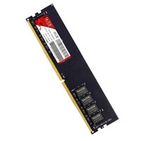 JAZER 棘蛇 DDR4 3200MHz 台式机内存 普条 黑色 8GB