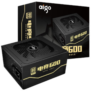 aigo 爱国者 DJ600 金牌（90%）非模组ATX电源 600W