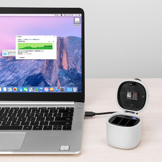 TELESIN AllinBox GoPro8电池充电器 两电一充电池套装