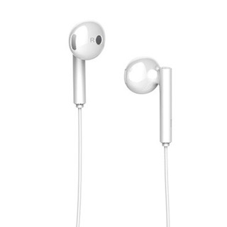 HUAWEI 华为 AM115 半入耳式有线耳机 白色 3.5mm