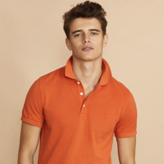 Brooks Brothers 布克兄弟 Red Fleece系列 男士短袖POLO衫 1000038257-18 橙色 L