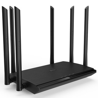 Tenda 腾达 AC1206 双频1200M 家用双千兆无线路由器 Wi-Fi 5（802，11ac）黑色