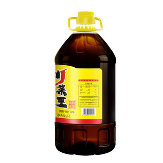 川菜王 小榨纯黄 菜籽油 5L