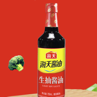 海天 生抽酱油 750ml