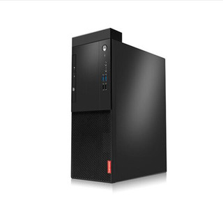 Lenovo 联想 启天 M53C-A008 19.5英寸 商用台式机 黑色 (锐龙R5-2400G、核芯显卡、8GB、128GB SSD+1TB HDD、风冷)