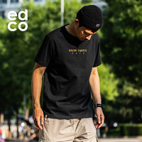 EDCO 艾德克 E20SDAUB2M14 情侣款印花T恤