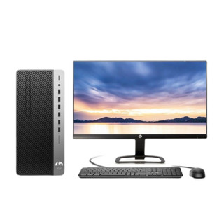 HP 惠普 ZHAN战99 Pro G2 MT 21.5英寸 商用台式机 黑色 (酷睿i3-10100、核芯显卡、8GB、512GB SSD、风冷)