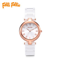 Folli Follie 芙丽芙丽 轻奢时尚陶瓷石英女士手表套装WF16R030B FolliFollie