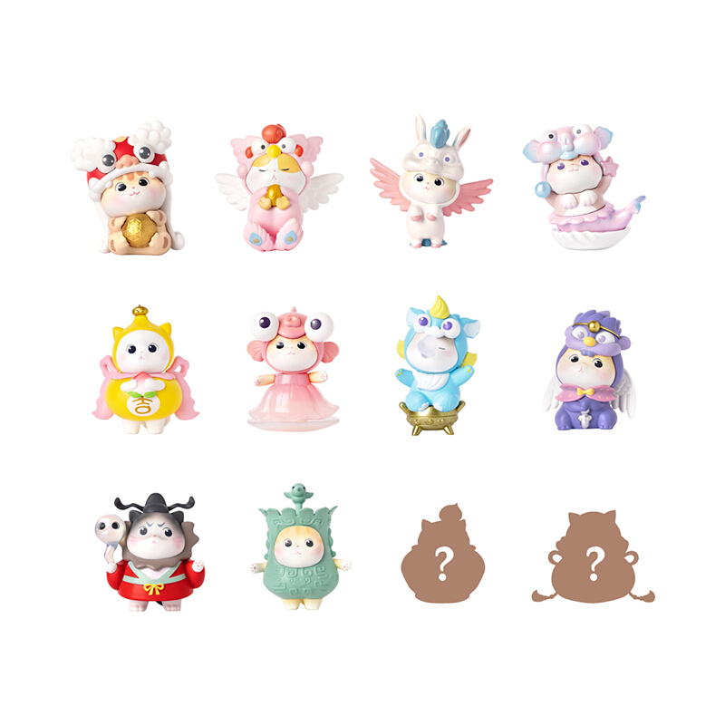 宫廷宝贝 故宫猫祥瑞系列 盲盒