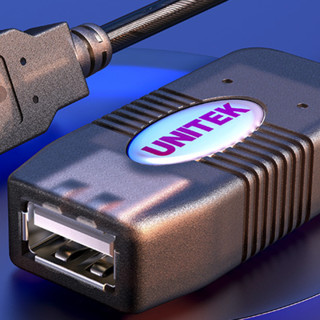 UNITEK 优越者 Y-260 信号放大延长线 USB2.0 10m