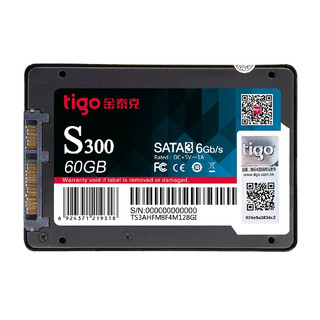 Kimtigo 金泰克 S300 SATA 固态硬盘 60GB (SATA3.0)