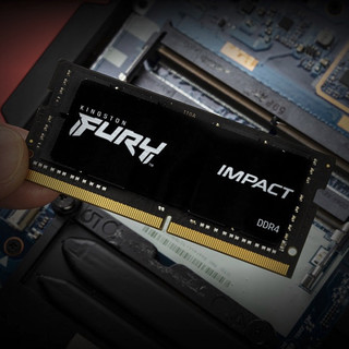 Kingston 金士顿 Impact系列 DDR4 2666MHz 笔记本内存 普条 黑色 16GB HX426S15IB2/16