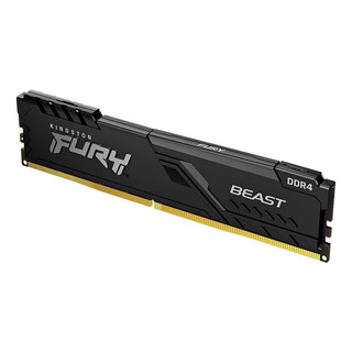 Kingston 金士顿 Fury系列 DDR4 3600MHz 台式机内存 马甲条 黑色 64GB 32GB*2 HX436C18FB3K2/64