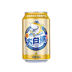 TSINGTAO 青岛啤酒 大白鲨啤酒9度330ml*24罐/箱