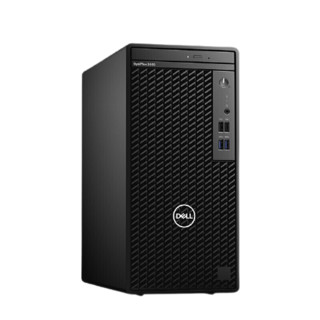 DELL 戴尔 OptiPlex 3080MT 赛扬版 商务台式机 黑色 (赛扬G4900、核芯显卡、4GB、500GB HDD、风冷)