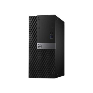 DELL 戴尔 OptiPlex 3050MT 七代酷睿版 23英寸 商务台式机 黑色 (酷睿i3-7100、核芯显卡、4GB、1TB HDD、风冷)