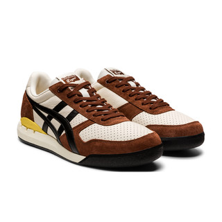 Onitsuka Tiger 鬼塚虎 ULTIMATE 81 EX系列 中性休闲运动鞋 1183B510-201 米黄色/咖啡色 37.5