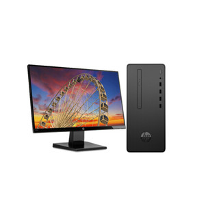 HP 惠普 Desktop Pro G2 21.5英寸 商用台式机 黑色 (酷睿i3-8100、核芯显卡、4GB、1TB HDD、风冷)