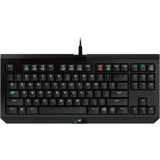 RAZER 雷蛇 黑寡妇蜘蛛竞技2014 潜行版 87键 有线机械键盘 黑色 雷蛇橙轴 无光