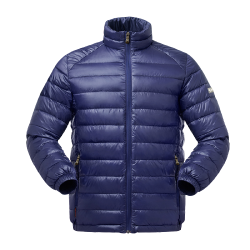 blackice黑冰男子运动羽绒服f8901藏蓝xl亮面