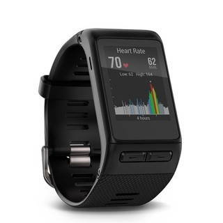 GARMIN 佳明 Vivoactive HR 智能手表 黑色 硅胶表带(GPS、心率）