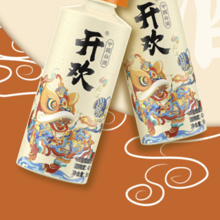 开欢 中国白酒 42%vol 浓香型白酒 50ml*2瓶 双支装