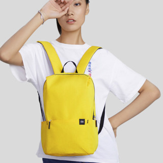 Xiaomi 小米 男女款双肩包 黄色 10L