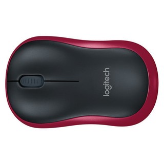 logitech 罗技 M185 2.4G无线鼠标 1000DPI 黑红