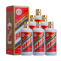 88VIP：MOUTAI 茅台 白酒飞天迎宾酒500ml*6瓶整箱装53度酱香型送礼名酒收藏酒