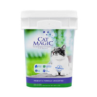 CAT MAGIC 喵洁客 美国进口喵洁客益生菌膨润土活性炭去异味猫砂14磅