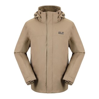 Jack Wolfskin 狼爪 Active Outdoor系列 男子运动夹克 5118015-5089 榆木棕色 S