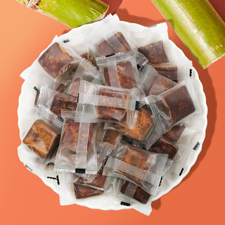 食在自然红糖姜茶纯甘蔗汁0添加黑糖块独立小包装广西红糖 原汁红糖块500g袋装