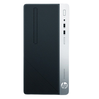 HP 惠普 ProDesk 480 G4 MT 七代酷睿版 23.8英寸 商用台式机 黑色 (酷睿i7-7700、核芯显卡、8GB、256GB SSD+1TB HDD、风冷)