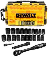 DEWALT 得伟 DWMT74739 冲击套筒套装 23件