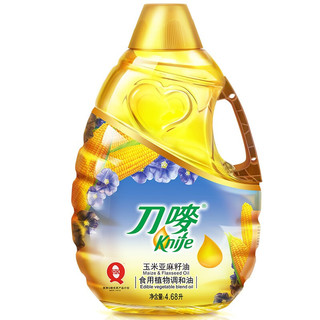 玉米亚麻籽油 4.68L 食用调和油 香港品质4.68L/瓶
