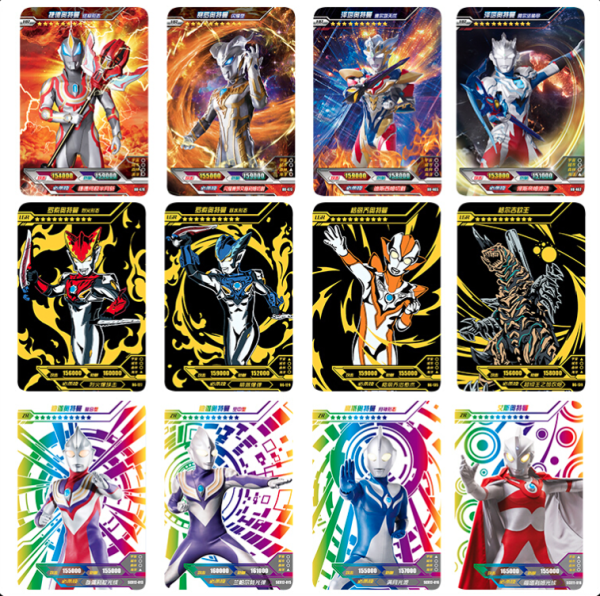 kayou卡游奥特曼卡片荣耀版概率出稀有zr卡5包40张