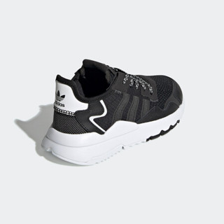 adidas ORIGINALS NITE JOGGER C 儿童休闲运动鞋 EE6475 一号黑/白 30.5码