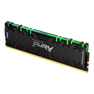 Kingston 金士顿 Predator系列 DDR4 3200MHz RGB 台式机内存 灯条 黑色 32GB 16GBx2 HX432C16PB3AK2/32