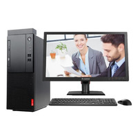 Lenovo 联想 启天 M620 19.5英寸 商用台式机 黑色 (酷睿i5-9500、2G独显、4GB、1TB HDD、风冷)