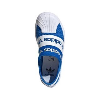 adidas ORIGINALS SUPERSTAR SMR 360 C 男童休闲运动鞋 FV7609 蓝色/亮白 34码