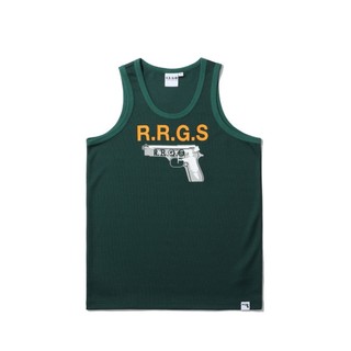 R.R.G.S 男士Logo印花背心T恤