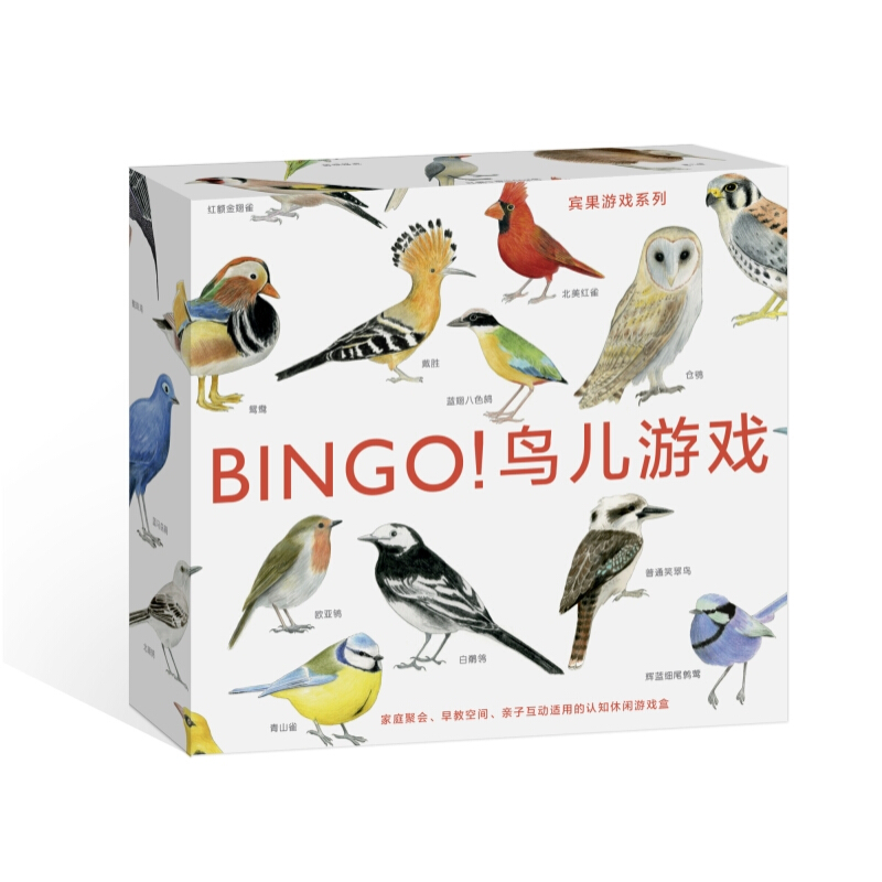 《宾果游戏系列·BINGO! 鸟儿游戏》（礼盒装）